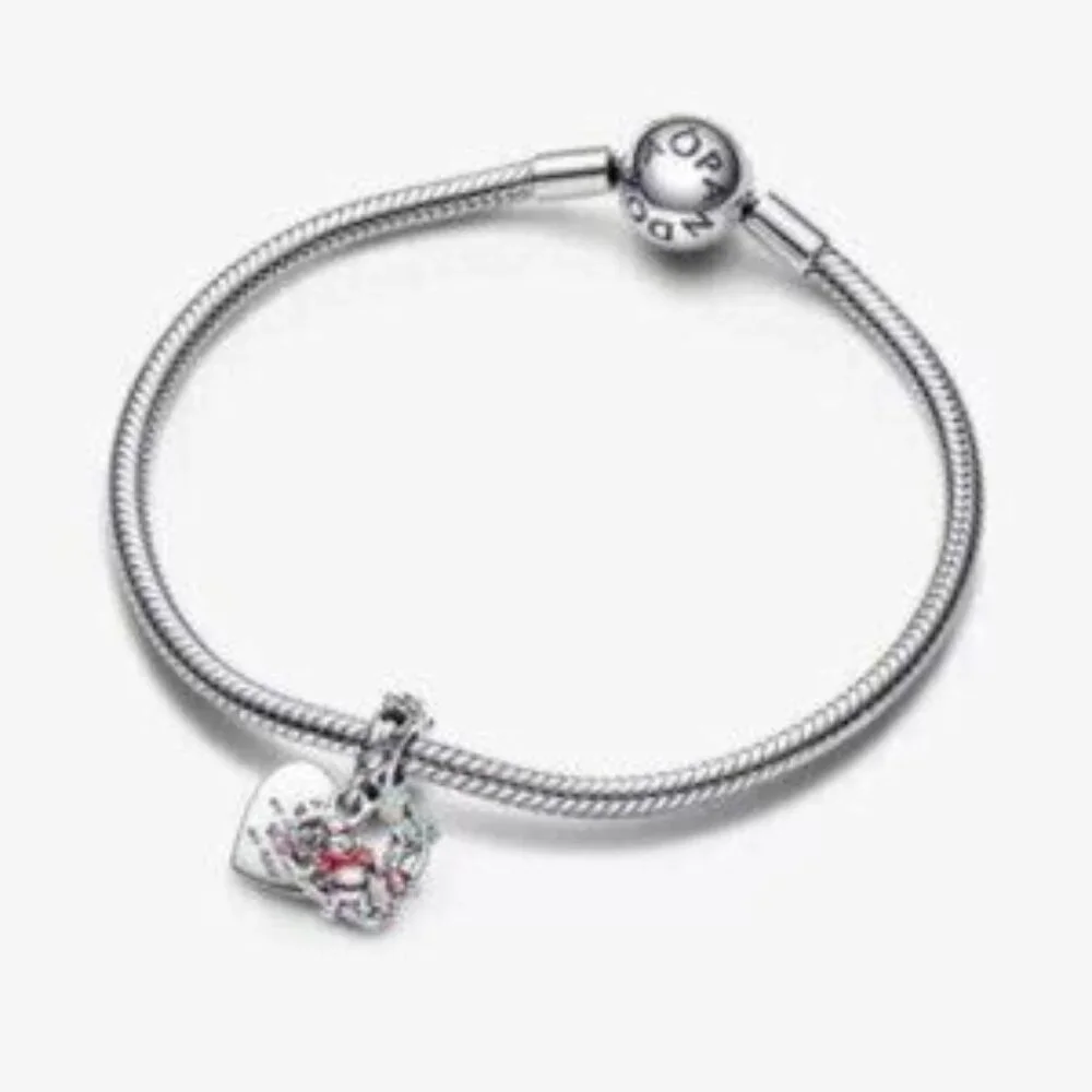Pandora Winnie the Pooh & Piglet Double Dangle Charm